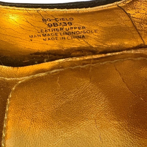 BCBG Black Leather Pointed Toe Stiletto Heels Pumps Shoes‎ Size 9 - Picture 7 of 7